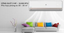 Điều hòa Electrolux Inverter 1 chiều 18000BTU ESV18CRR-B1 và những thông tin cần biết