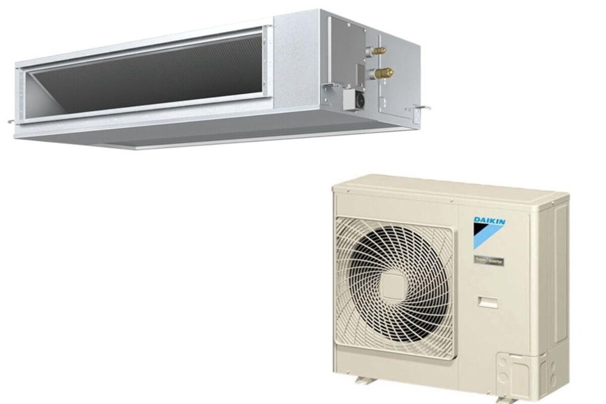 Điều hòa giấu trần nối ống gió Daikin FBFC140DVM9/RZFC140DY1: Sức mạnh ấn tượng trong thiết kế tối giản!