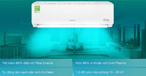 Điều hòa Gree Inverter 1.5 HP GWC12PB-K3D0P4 giá 10 triệu có gì đáng mua?