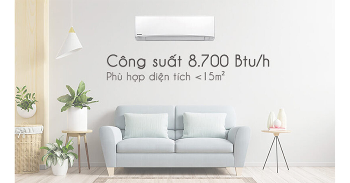 Điều hòa Panasonic 9000 1 chiều inverter CS-U9XKH-8 giá bao nhiêu? Chất lượng có tốt không?
