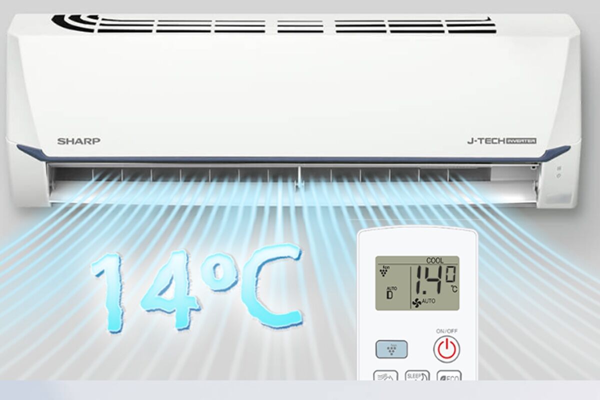 Điều hòa Sharp AH-X13CEWA giá chỉ 6,5 triệu đồng mà làm mát sâu, lại rất tiết kiệm điện