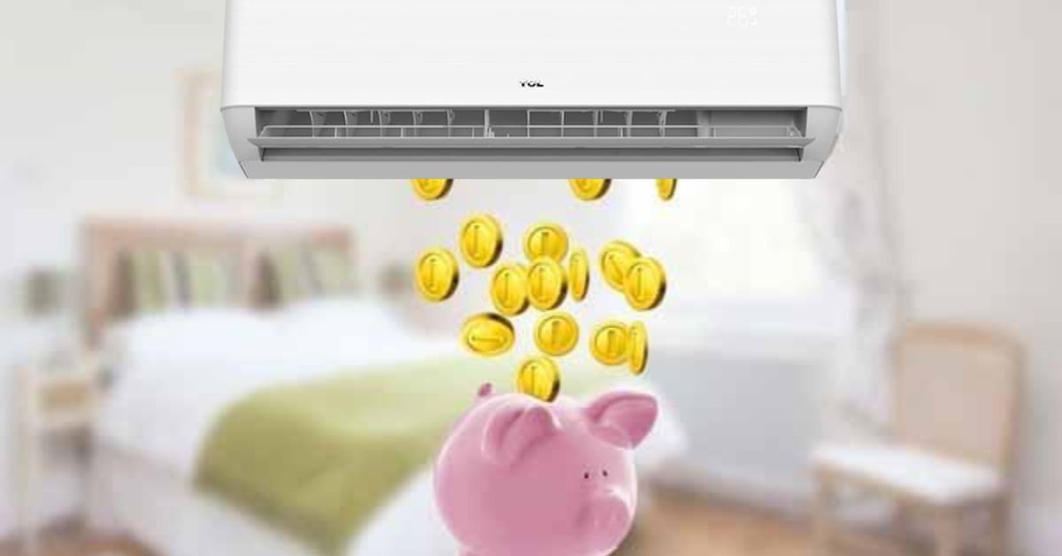 Điều hòa TCL 9000 BTU 1 chiều TAC-09CSD/TPG31 dùng một tháng hết bao nhiêu tiền điện?