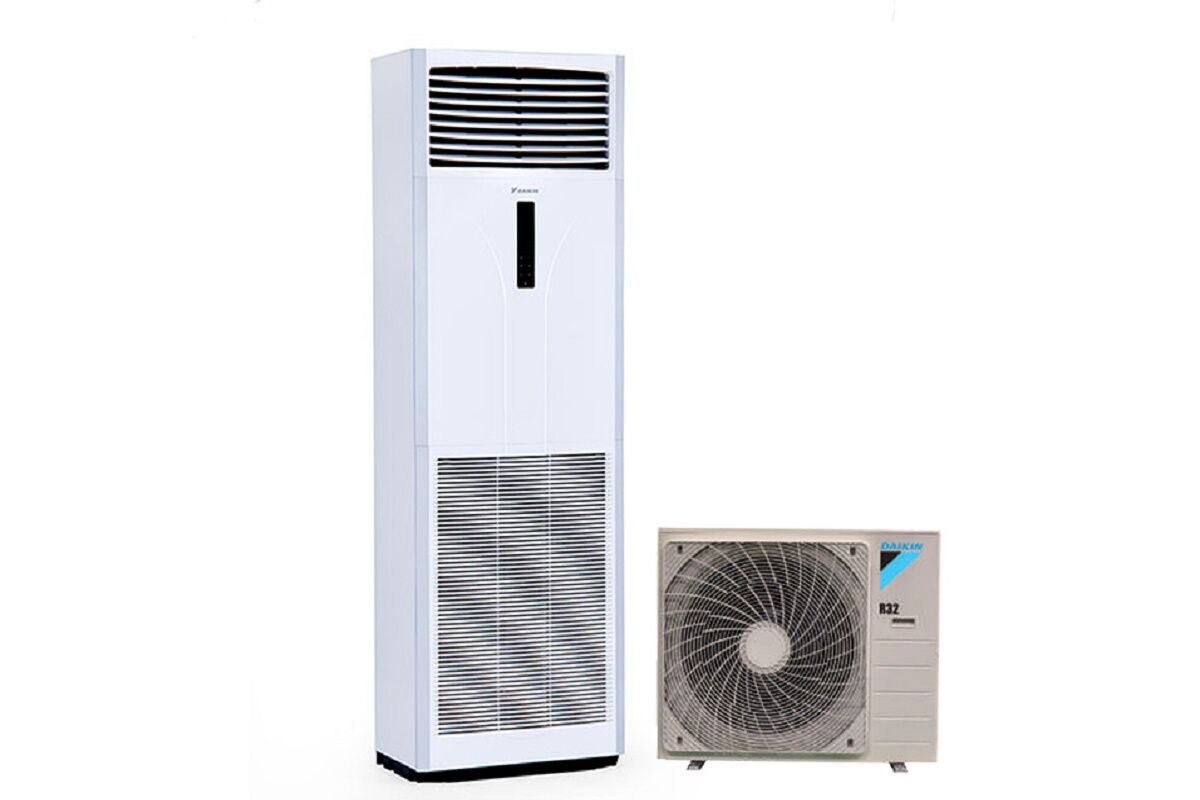 Điều hòa tủ đứng Daikin 42000 BTU FVC125AV1V/RC125AGY1V – Giải pháp sang trọng, tin cậy cho không gian cao cấp