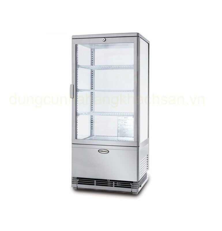 Tủ mát Berjaya 1 cánh 235 lít BJY-4GDC235CD thiết kế 4 kệ