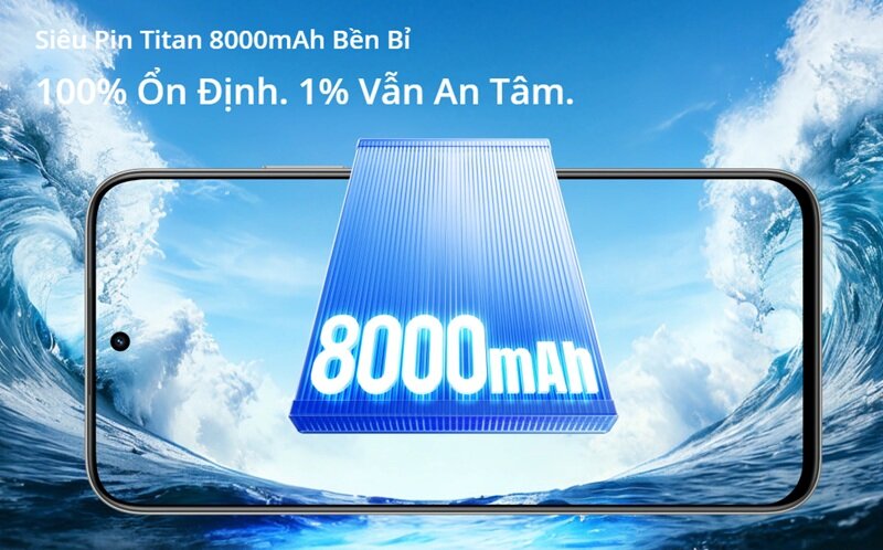 Realme C100 ra mắt với pin 8000 mAh, bền chuẩn quân đội, giá hợp lý