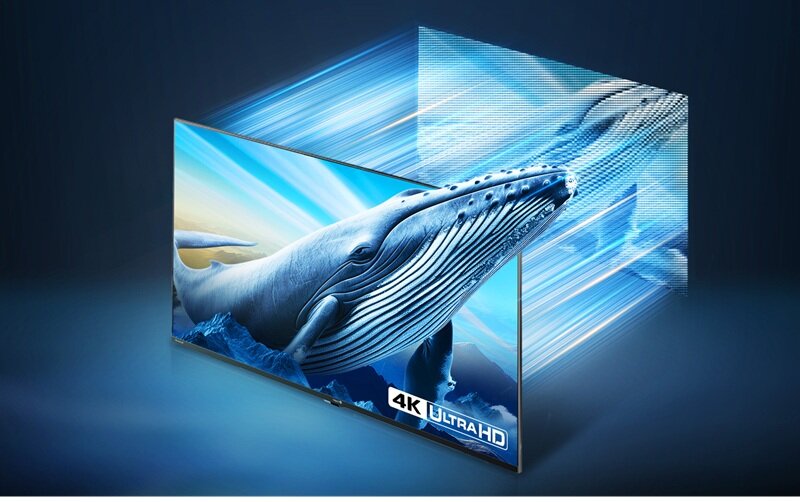 Google tivi Casper 4K 55 inch D55UGC620 giảm đến 6 triệu đồng, màn hình lớn, hiển thị sắc nét