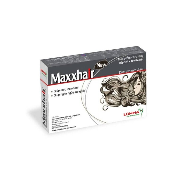 Công dụng của thuốc mọc tóc Maxxhair
