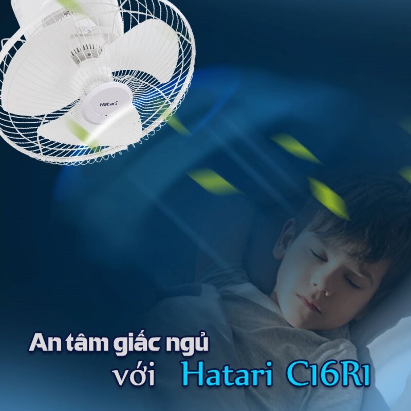 Đánh giá quạt đảo trần Hatari HT-C16R1: Cao cấp, hiện đại!