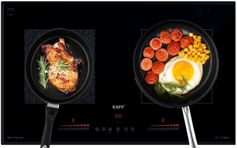Bếp điện từ đôi Kaff KF-FL108 Plus thiết kế tinh tế, công nghệ hiện đại