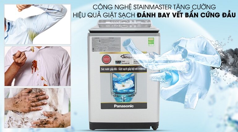Nhận xét máy giặt Panasonic Inverter 12.5 kg NA-FS12X7LRV
