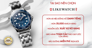 Đồng hồ chính hãng giảm giá tới 50% tại LikeWatch