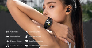 Đồng hồ thông minh soundPEATS Watch 1 có hỗ trợ đo nhịp tim không?