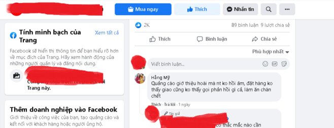 Đặt mua điều hòa nhưng không có hàng vì 