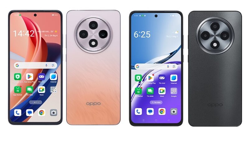 so sánh oppo reno12 f 4g và reno12 f 5g