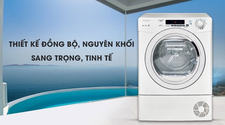 Máy sấy quần áo Candy GVS C10DE-S