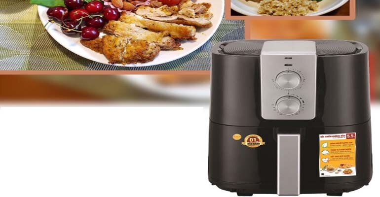 Goldsun GAF5841-M còn được tích hợp chức năng hẹn giờ thông minh nồi chiên không dầu Goldsun GAF5841-M