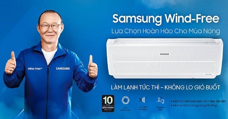Điều hòa Samsung 2023 - Bao năm vẫn chỉ trung thành với WindFree