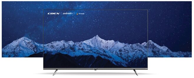 Thiết kế Smart tivi Coex 4K 50 inch 50UT7000XG