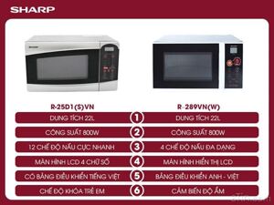 Đừng bỏ qua công suất tiêu thụ điện khi mua lò vi sóng