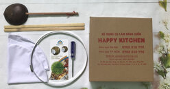 Dụng cụ làm bánh cuốn bao gồm những gì?
