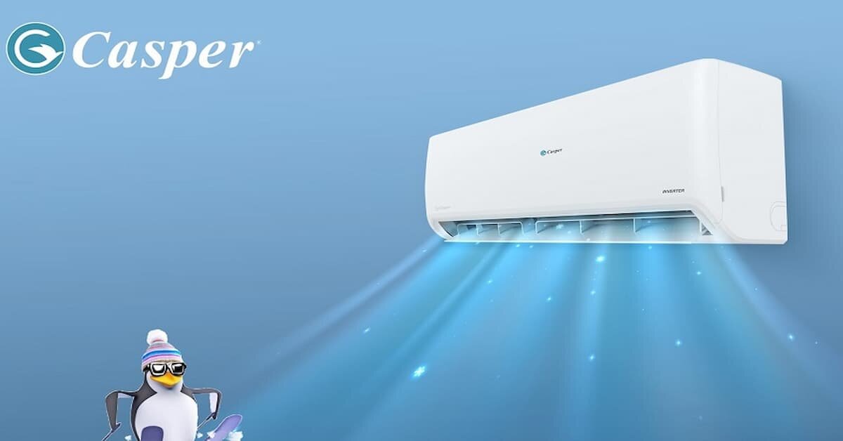 Dùng điều hòa Casper inverter 9000 btu GC-09IS35 có tốn điện không?