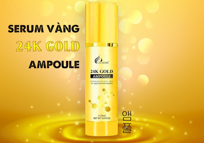 Serum vàng 24K Charme