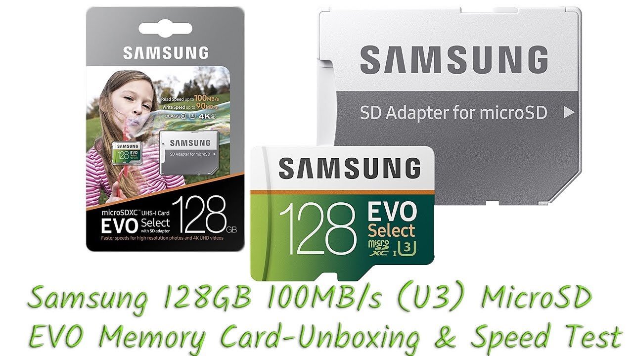 Thẻ nhớ 128GB Samsung Evo Select U3