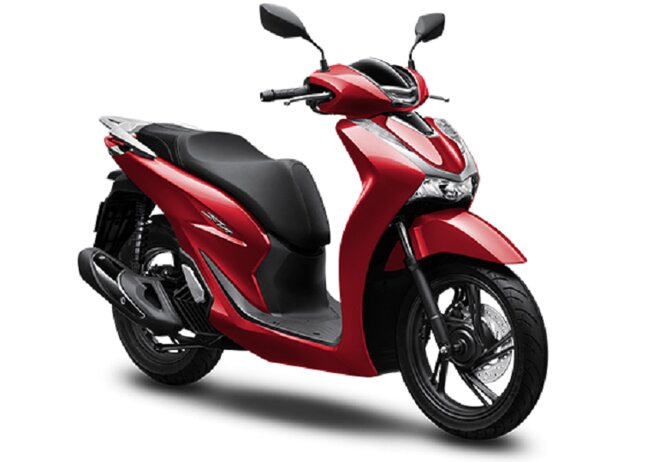 sh 125 2023 tiêu chuẩn màu đỏ đen