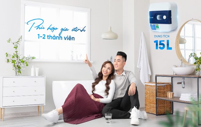 Nên chọn dung tích bình chứa phù hợp với nhu cầu