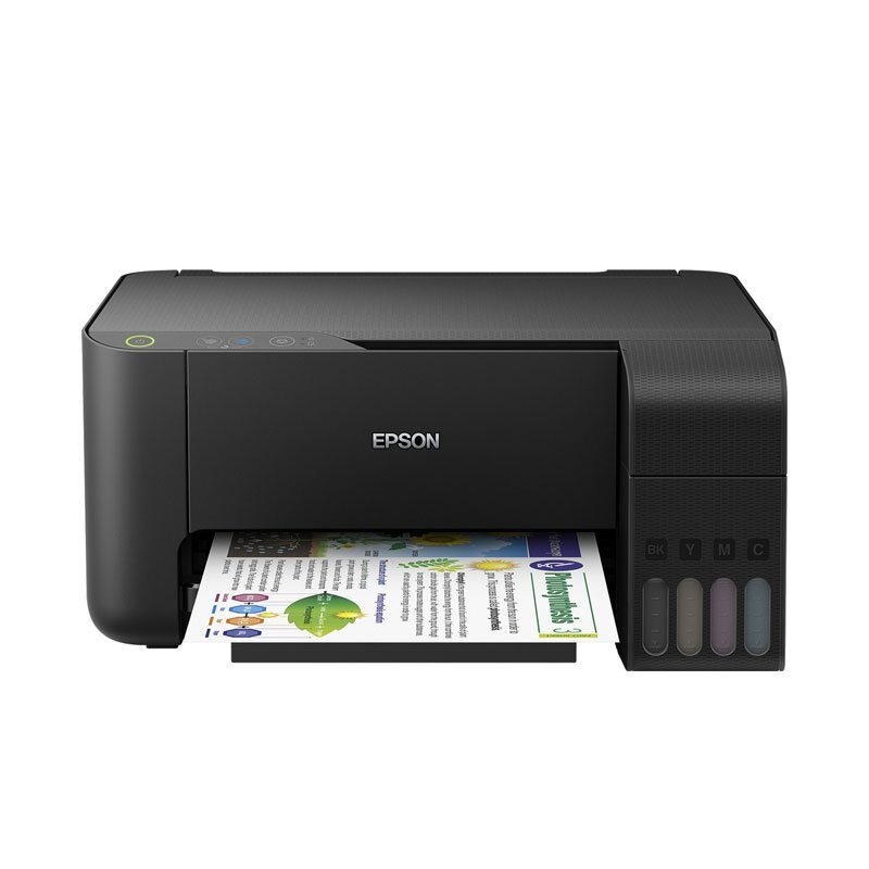 Máy in phun màu Epson L3110 cực kỳ đa năng với 3 chế độ là in, scan và copy