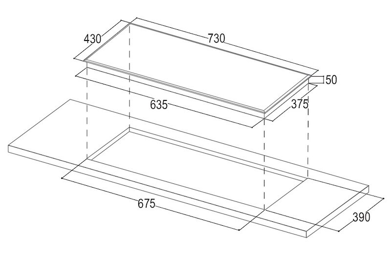 Bếp điện từ đôi Bauer BE 3008SE đáp ứng tối đa nhu cầu sử dụng mọi gia đình