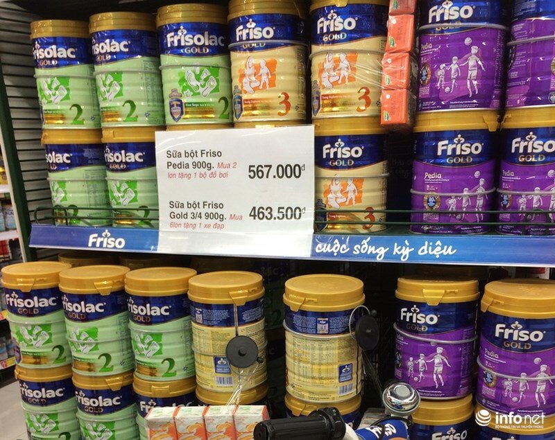 Cả 2 dòng sữa Frisolac và Friso đều mang đến rất nhiều tác dụng cho bé