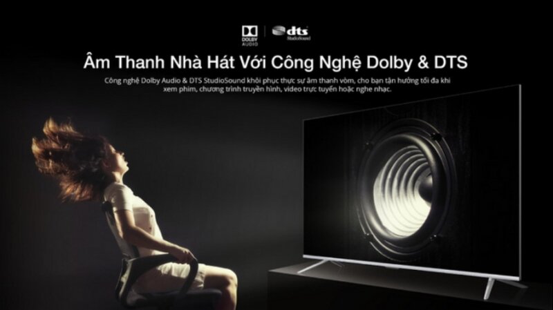 Âm thanh của Smart tivi Coex 4K 50 inch 50UT7000XG