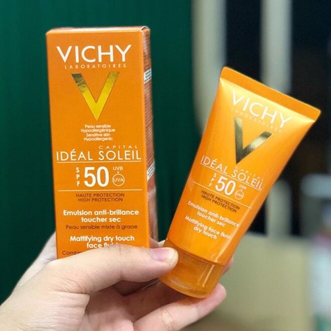 kem chống nắng Vichy