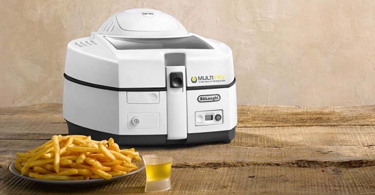 Nên làm nóng nồi chiên Delonghi trước khi bắt đầu chế biến nồi chiên không dầu Delonghi