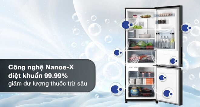 Đánh giá về khả năng khử mùi - kháng khuẩn Panasonic NR-BV331WGKV