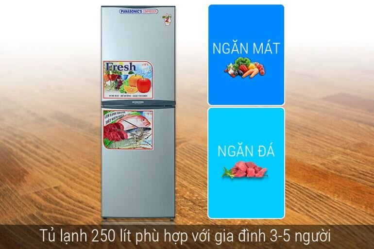 tủ lạnh darling nad2590wx 250 lít