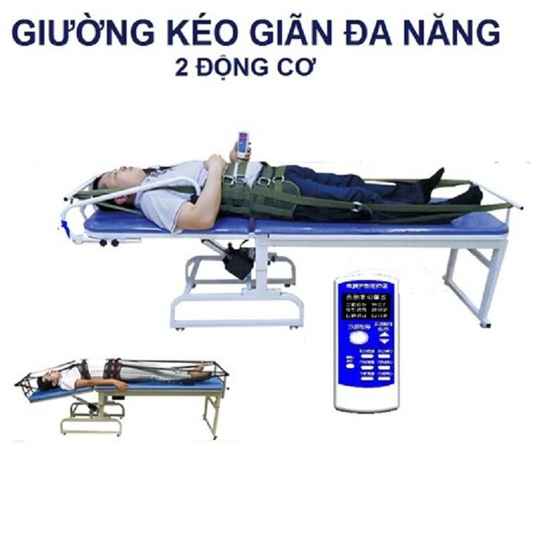 Giường kéo giãn cột sống hỗ trợ điều trị các bệnh lý về xương khớp