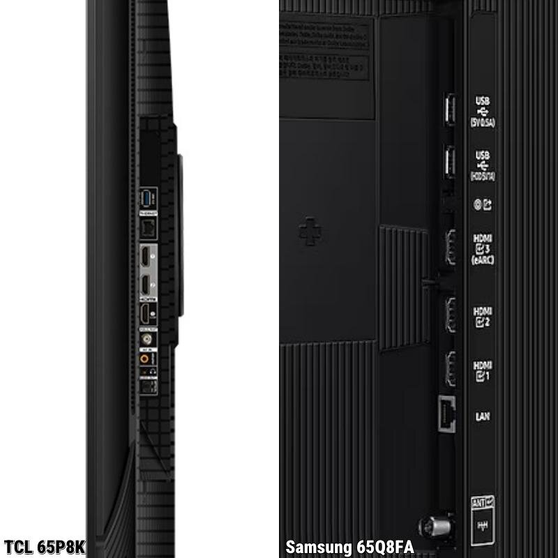 So sánh TCL 65P8K và Samsung QA65Q8FA: Tivi QLED nào đáng để chúng ta “chọn mặt gửi vàng”?