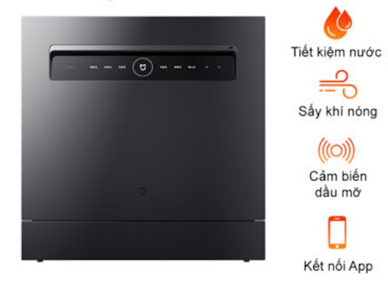 Máy rửa bát âm tủ 12 bộ Xiaomi Mijia S1 ẩn mình tinh tế, sạch bát chuẩn chỉnh