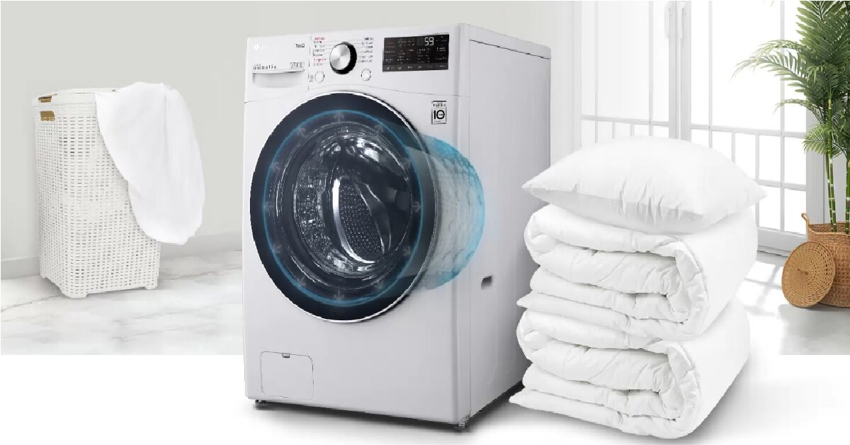 10 lý do bạn nên chọn mua máy giặt LG AI DD 15kg cho tiệm giặt là mini của mình