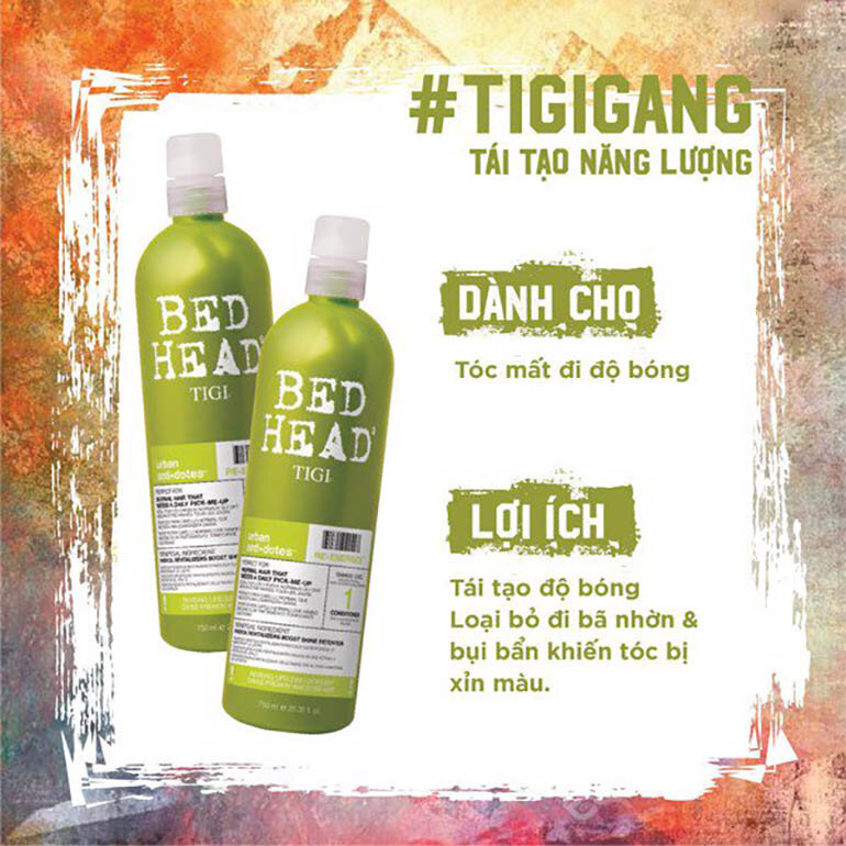 Dầu gội Tigi xanh lá