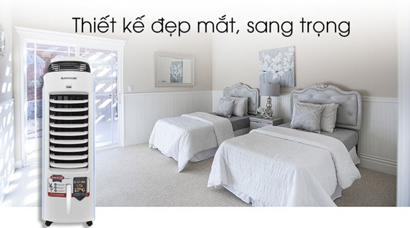 Khám phá ưu điểm và khía cạnh còn hạn chế của quạt điều hòa Sunhouse SHD7718