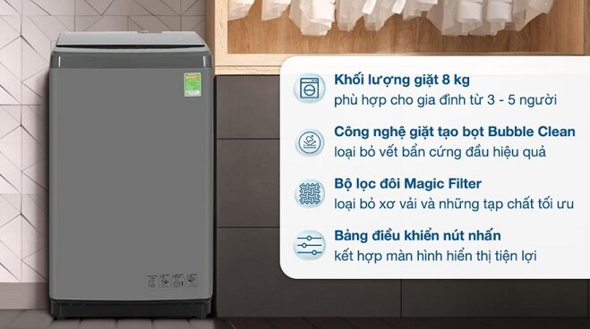 Loạt máy giặt Hisense giá chỉ 6 triệu đồng rất đáng mua hiện nay