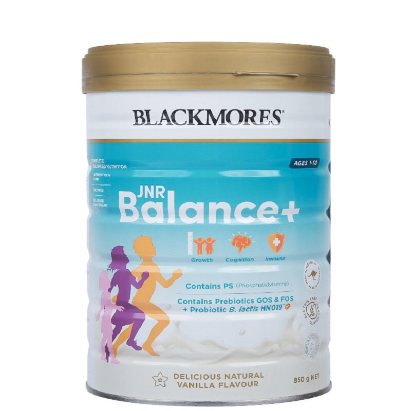 Vài nét về thương hiệu sữa Blackmores JNR Balance 850g