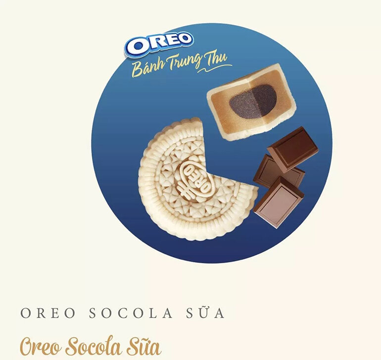 Bánh trung thu Oreo Socola Sữa