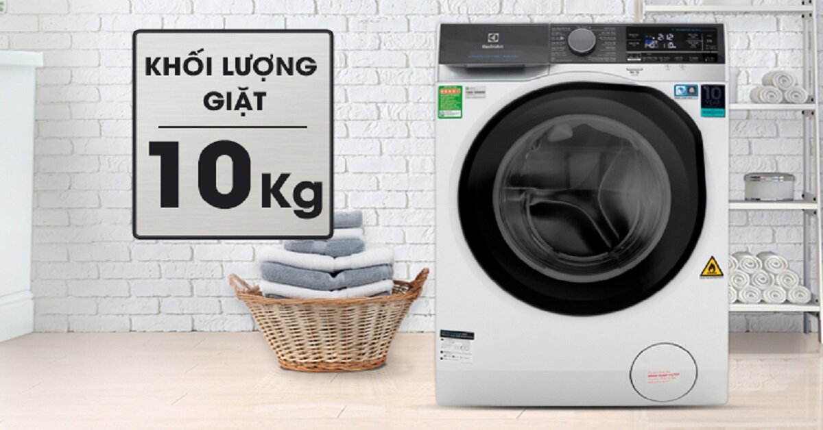 Electrolux inverter 10 kg EWW1042AEWA thiết bị giặt sấy hoàn hảo cho gia đình bạn