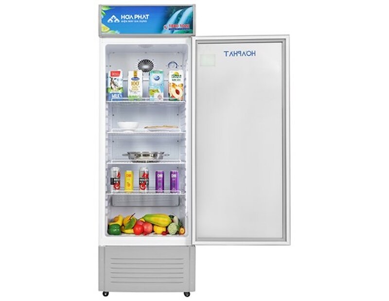 Tìm hiểu ưu nhược điểm của tủ mát Hòa Phát 1 cánh 242 lít HSR S6242