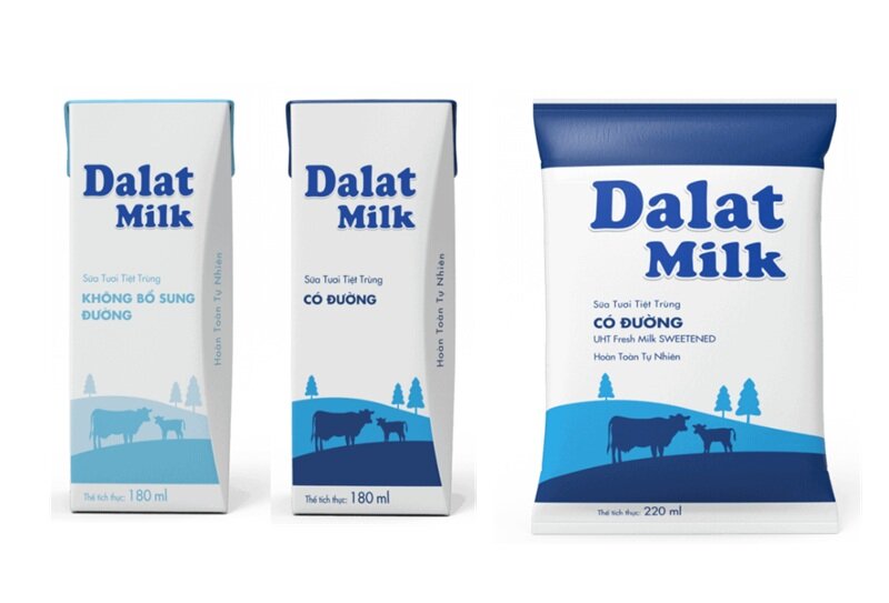 Chi tiết các dòng sữa tươi, sữa chua thương hiệu Dalat milk: Giá bán, chất lượng