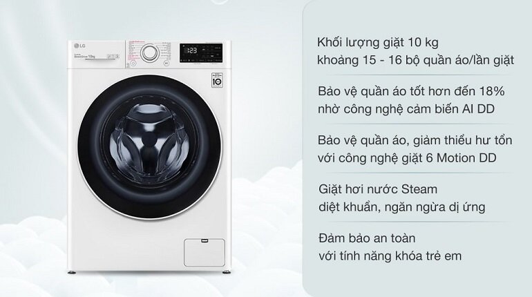 máy giặt lg 10kg